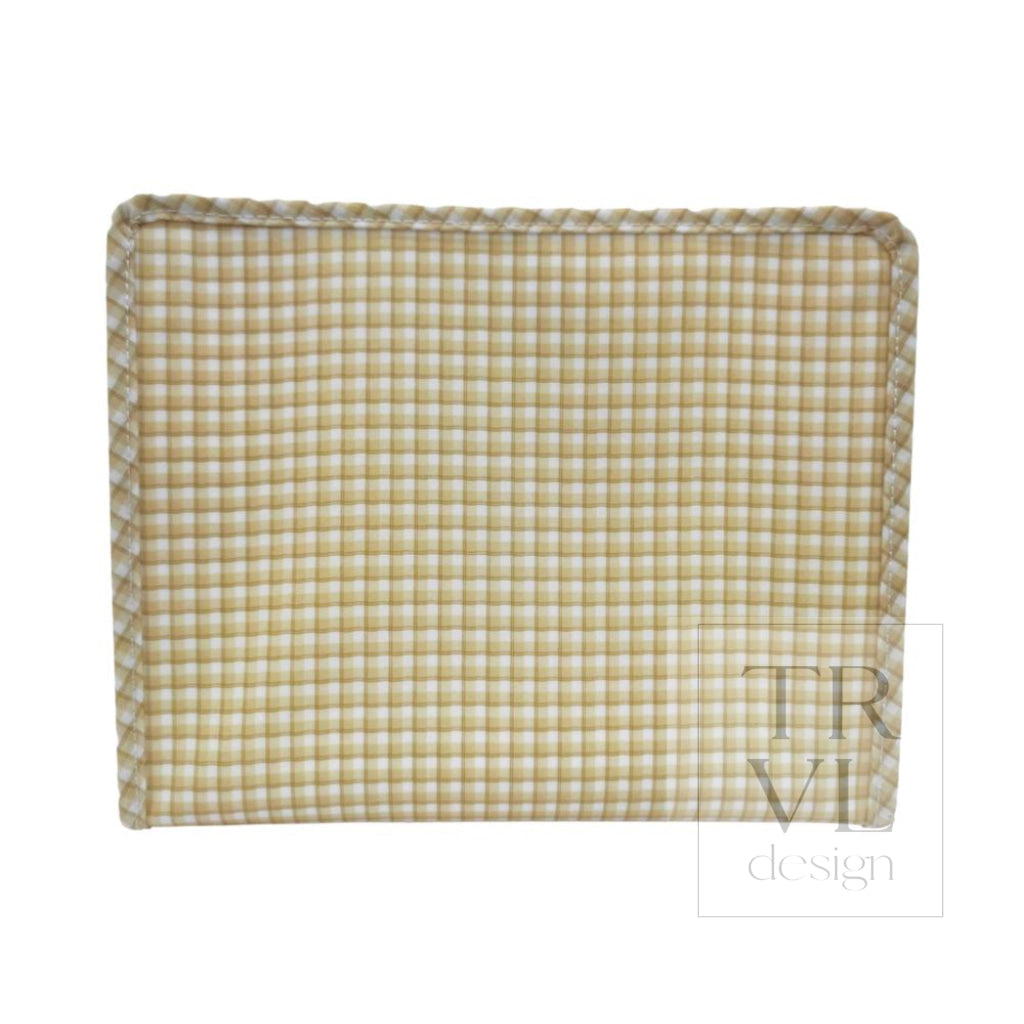 ROADIE LARGE - RODEO CHECK HAY Zip Pouch  NEW!