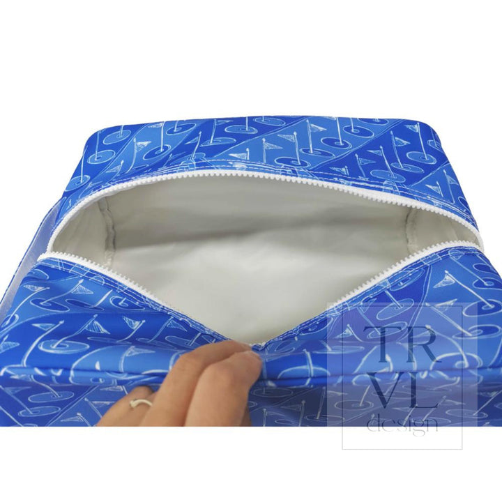 SHOE BAG - ON PAR BLUE TEE *NEW!