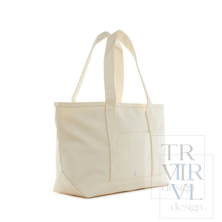 Medium Tote - Midi Coated Natural