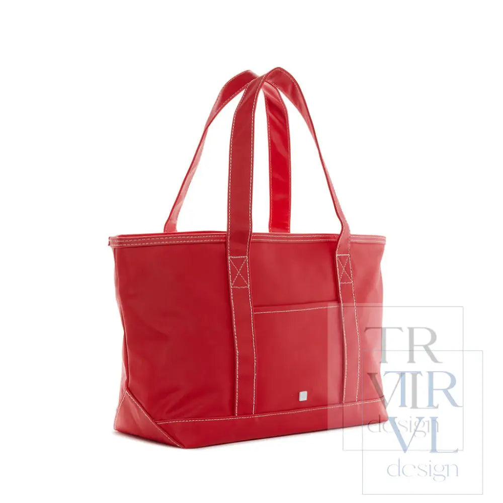 Medium Tote - Midi Coated Red *New!