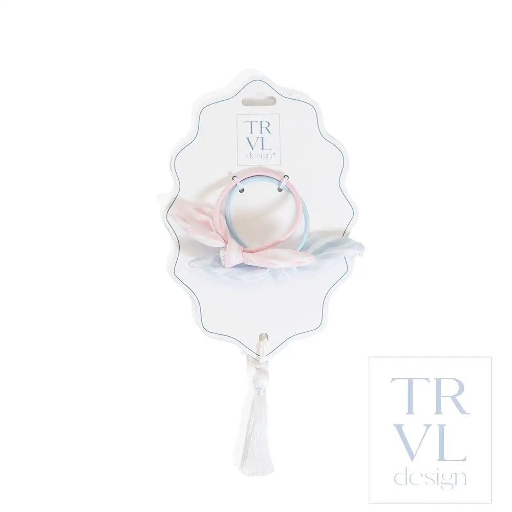 Signature Hair Accessories - Bow Elastic Set 2 - Hair Accessories