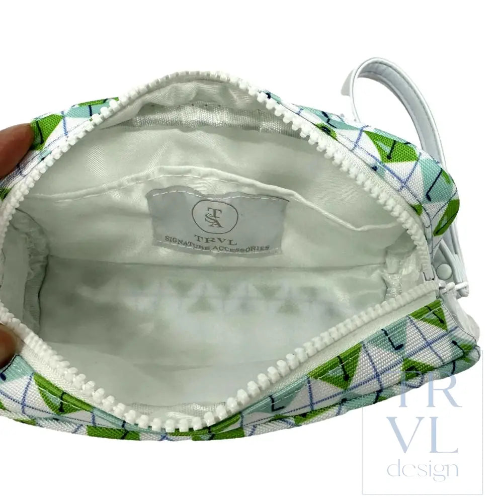 MINI DITTY WRISTLET - TEE TIME AQUA GREEN DIAMOND