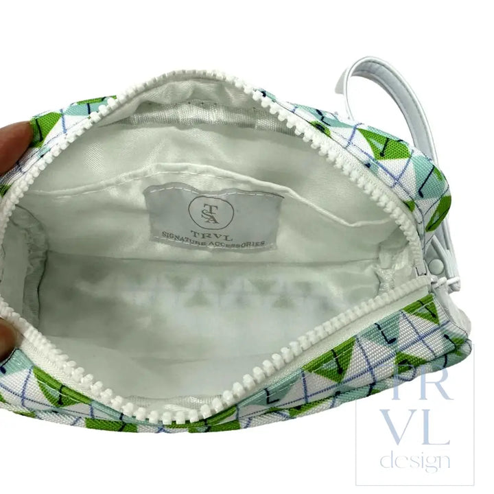 MINI DITTY WRISTLET - TEE TIME AQUA GREEN DIAMOND