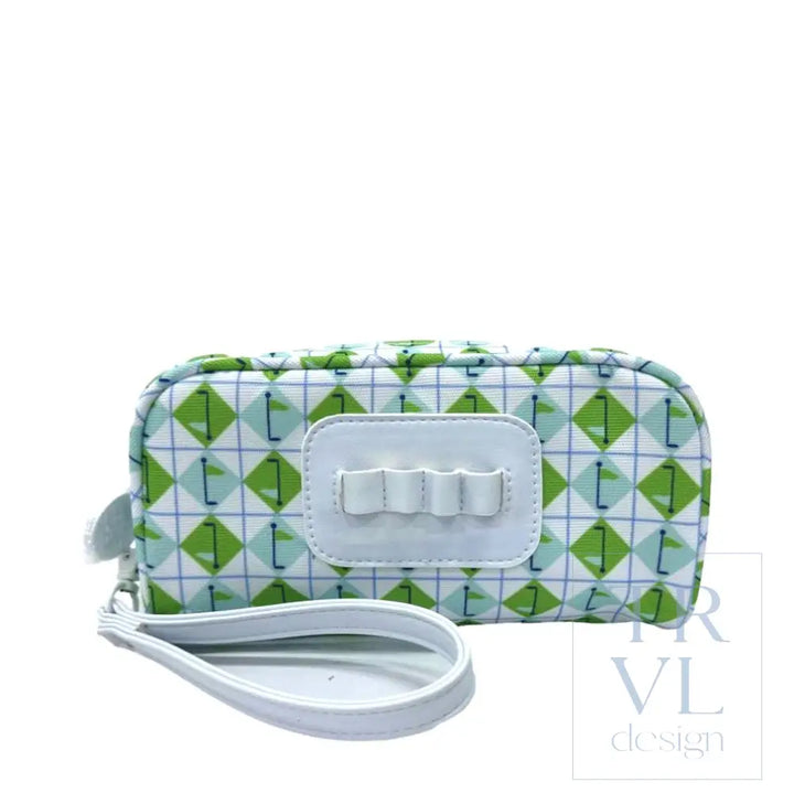 Tee Bag - Mini Ditty Wristlet - Tee Time - Cosmetic & Toiletry Bags