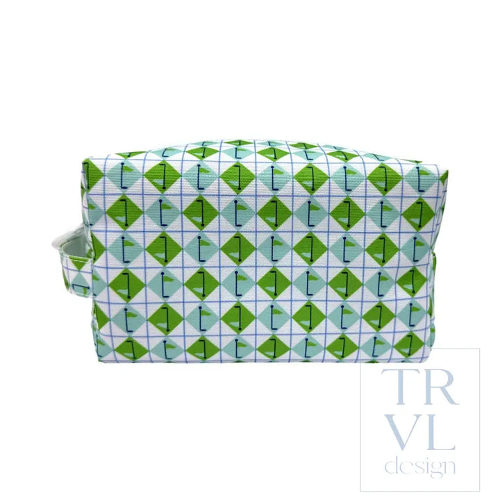 Toiletry Bag - Dopp Bag - Tee Time - Cosmetic &amp; Toiletry Bags