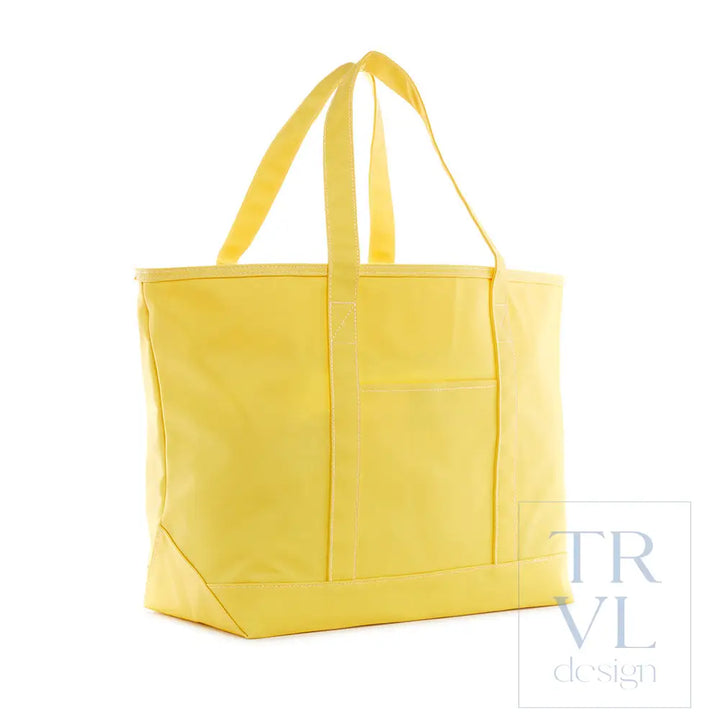 Maxi Tote - Coated Canvas Large Daffodil