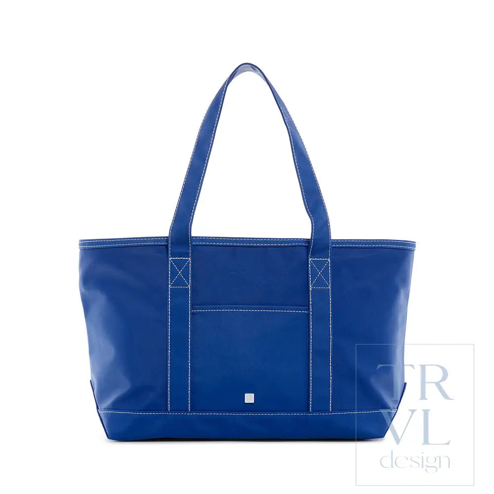 Medium Tote - Coated Canvas Blue Bell *Backorder 9/25