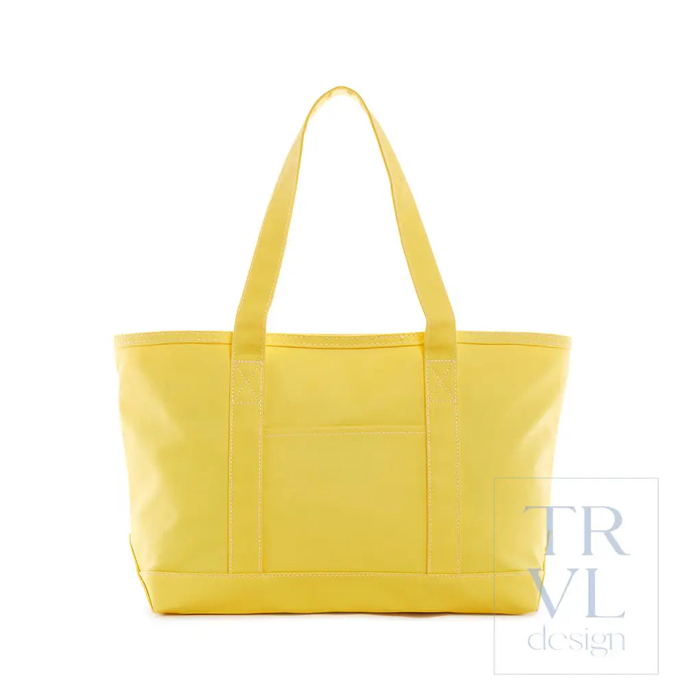 Medium Tote - Coated Canvas Daffodil