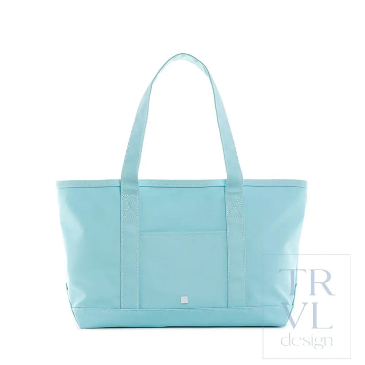 Medium Tote - Coated Canvas Midi Lake Blue *New In Stock