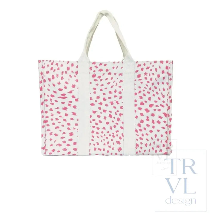 SPOT ON! LARGE TOTE - SPOT PINK