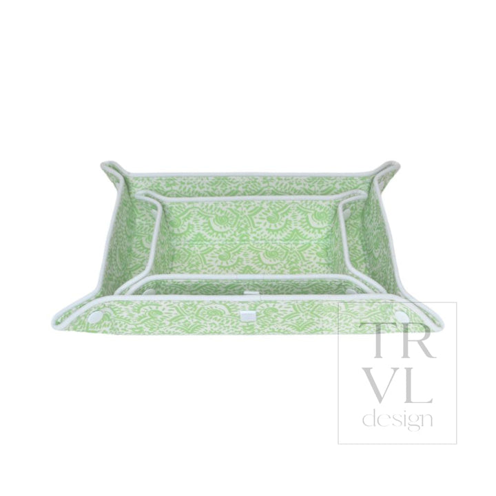 Tray Set - Batik Leaf *New!
