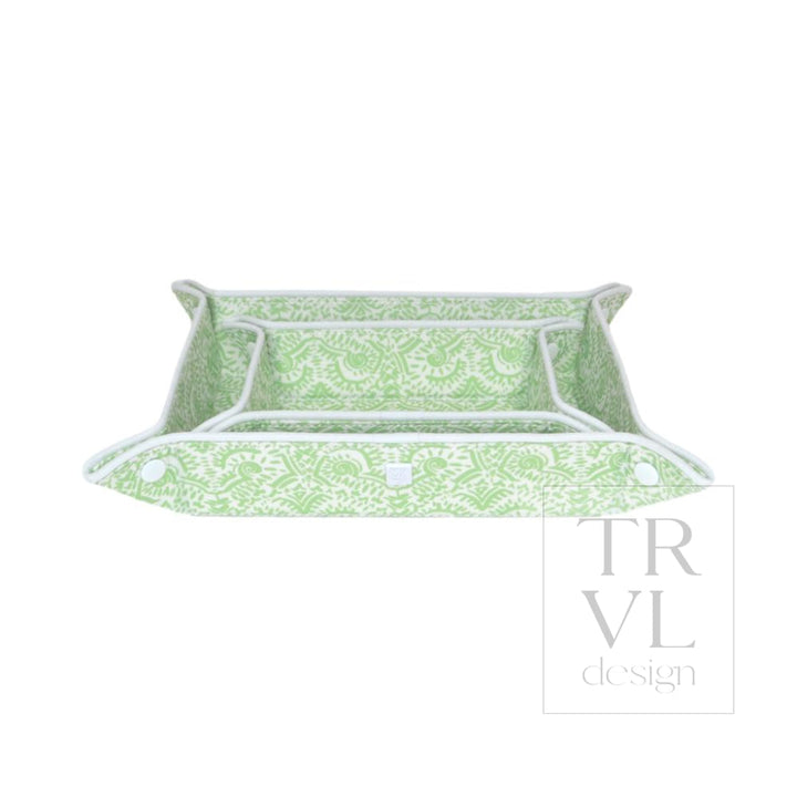 Tray Set - Batik Leaf *New!