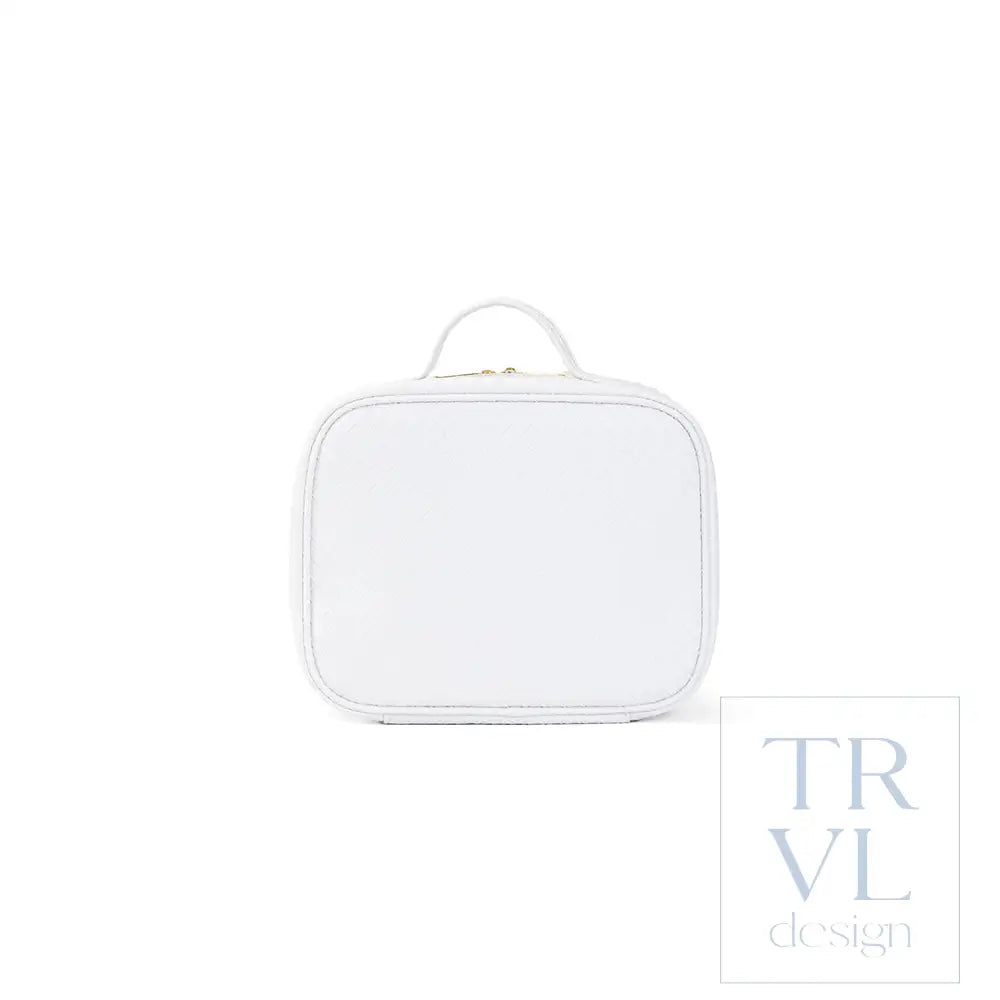 TRVL2 Cosmetic Toiletry Case - Woven Blanc - Cosmetic & Toiletry Bags