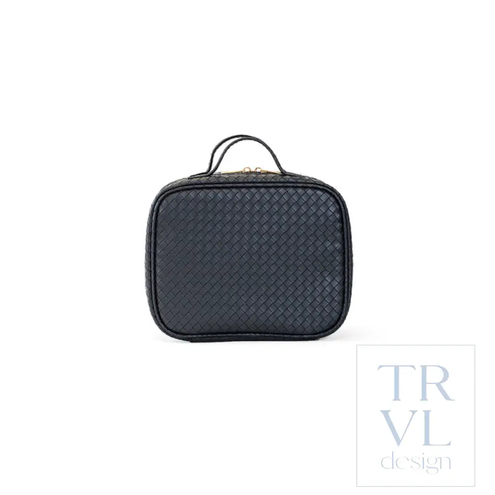 TRVL2 Cosmetic Toiletry Case - Woven Jet - Cosmetic & Toiletry Bags