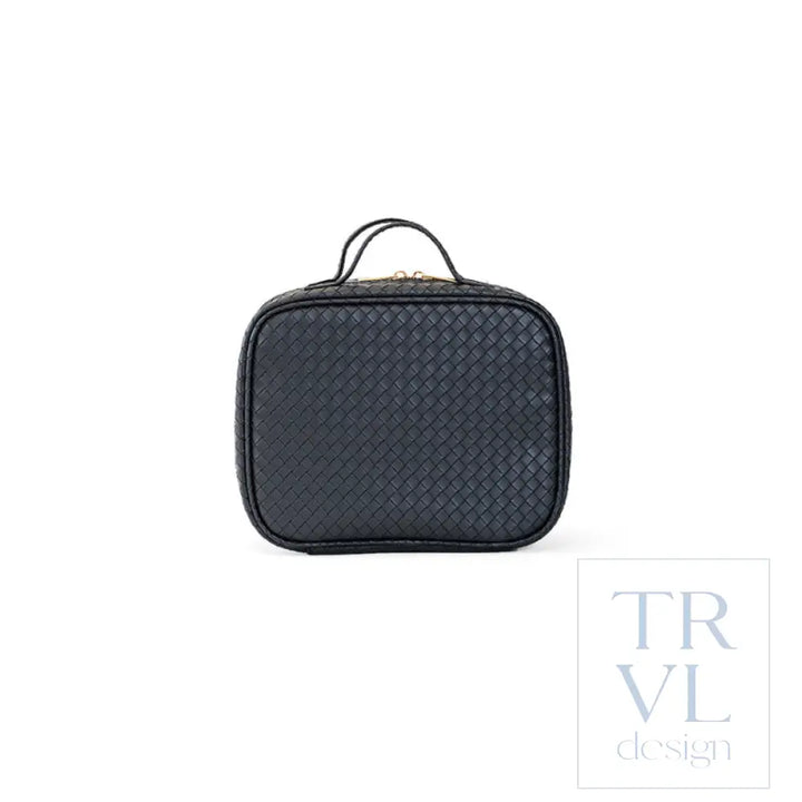 TRVL2 Cosmetic Toiletry Case - Woven Jet - Cosmetic & Toiletry Bags