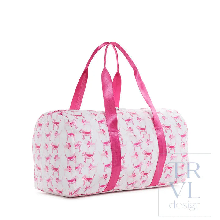 Duffel - Puppy Love Pink Weekender Bag Duffel Bags