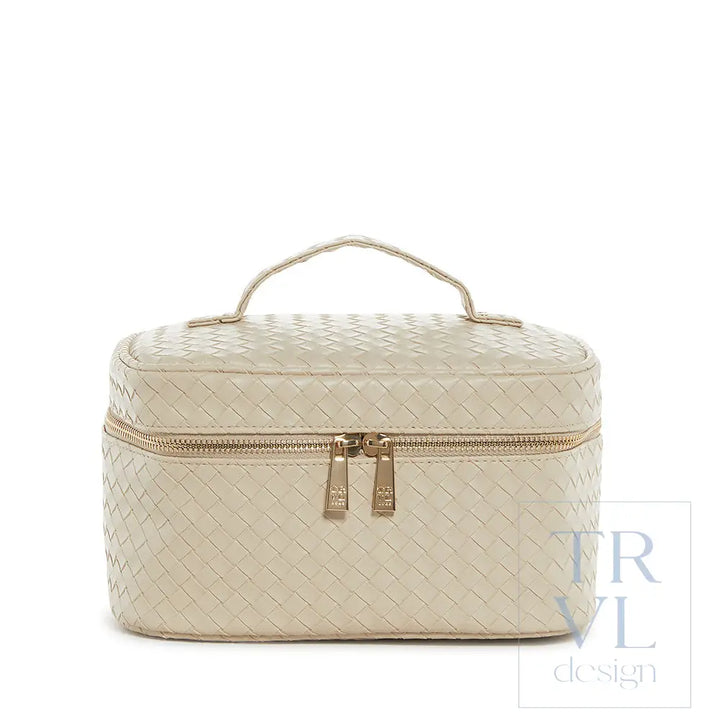 Woven Train - Woven Bisque - Cosmetic &amp; Toiletry Bags