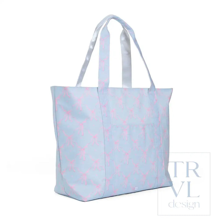 JUMBO TOTE - X-Large Tote ELOISE BOW - Tote Bags