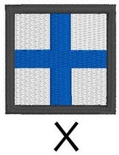 X signal flag